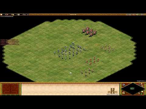 Multi archer group micro vs. Skirmishers