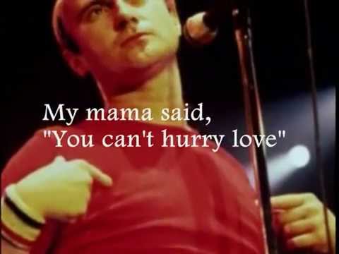 You Can T Hurry Love Phil Collins Lyrics