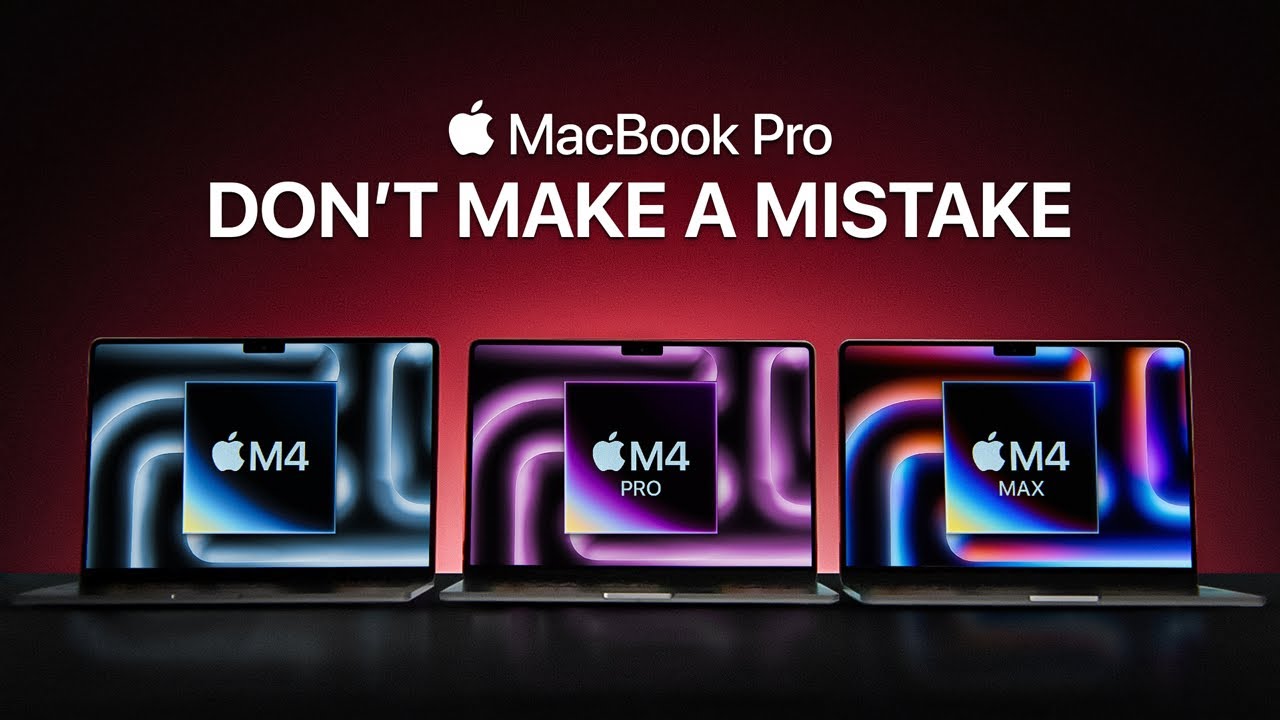 M4 MacBook Pro vs. M4 Pro vs. M4 Max - ULTIMATE MacBook Buying Guide!