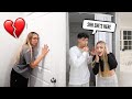 CHEATING WITH THE DOOR LOCKED PRANK ON GIRLFRIEND! *SHE WAS HEATED*