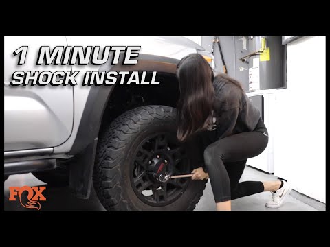 Tacoma Coilover Shock Install in 1 Minute #ridefox