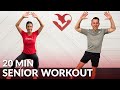 20 Min Senior Exercises at Home with Chair Workouts & Seated Exercises for Seniors Over 60 & Elderly