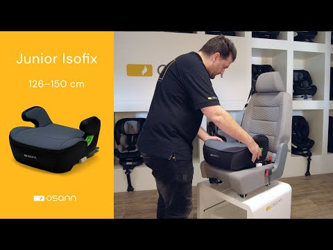 Osann Junior Isofix Gurtfix Universe Grey Bērnu Autokrēsls Busteris 15-36 kg