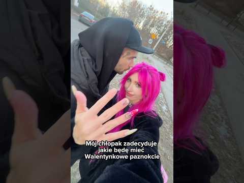 Chłopak wybiera mi paznokcie na Walentynki! 😳💅🏽 #paznokcie #nails #walentynki #edgy