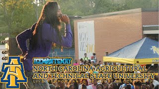 Ice Performs #LuvNDCity @ North Carolina A&amp;T: 4,564 People Showed Up!