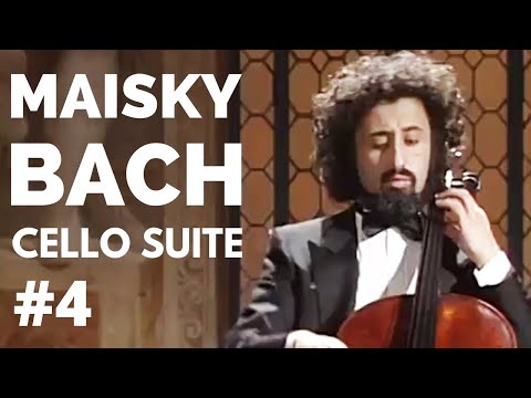 Mischa Maisky plays Bach Cello Suite No. 4 in E-flat Major BWV 1010 (full)