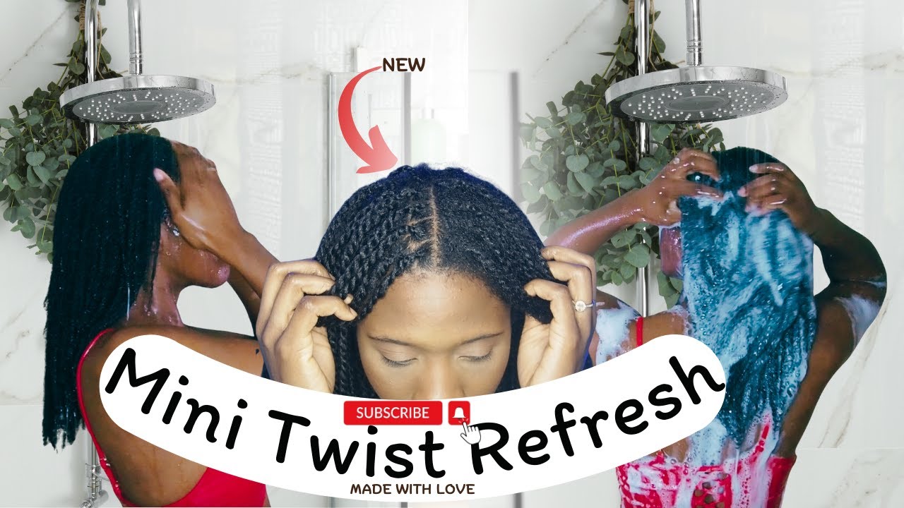 Mini Twist Wash and Refresh Routine