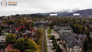 Film 4K promocyjny prezentujący ofertę Śwarne Domki w Zakopanem