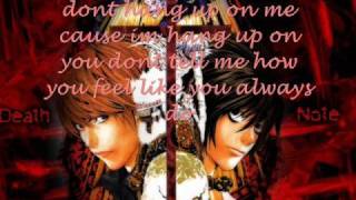 disconnected - red jumpsuit apparatus deathnote (LYRICS)