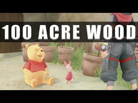 Kingdom Hearts 3 100 Acre Wood veg, fruit and flower picking - KH3 walkthrough Part 9