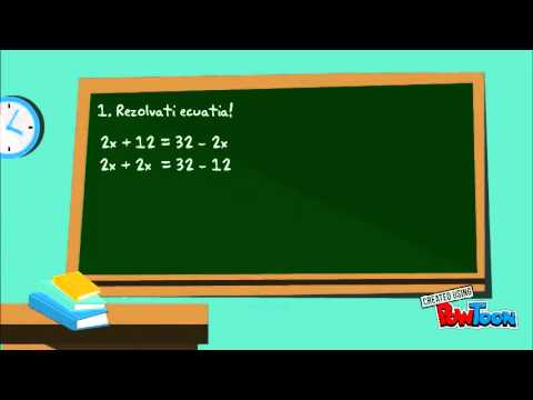 Ecuatie de clasa a V-a! :)))
