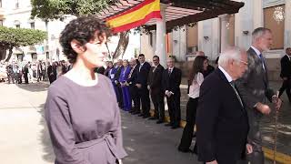 Sus Majestades los Ryes en la Asamblea de Melilla