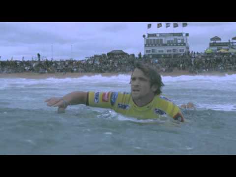 Brett Simpson, Pat Gudauskas and Kolohe Andino at The Rip Curl Pro Portugal