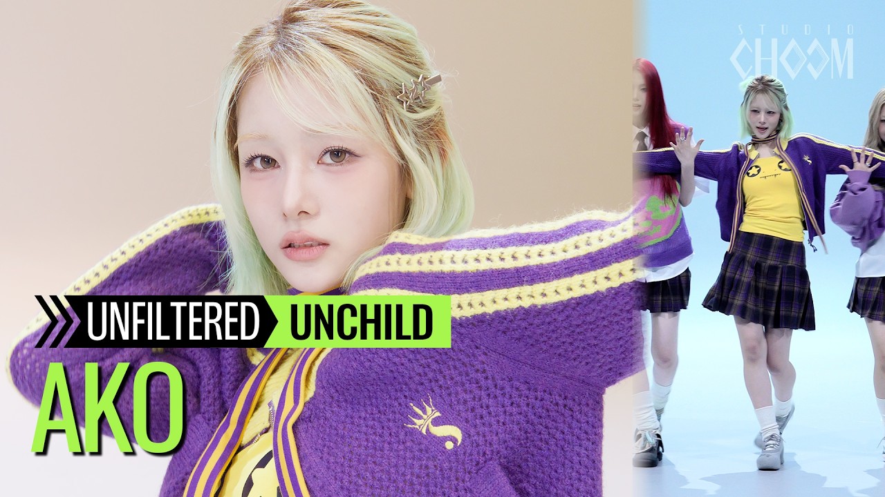 [UNFILTERED CAM] UNCHILD AKO(아코) 'UNCHILD' 4K | STUDIO CHOOM ORIGINAL