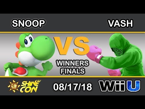 Shine Con 2018 - Sugoi | Snoop (Yoshi) Vs. Vash (Sheik) Winners Final - Smash 4