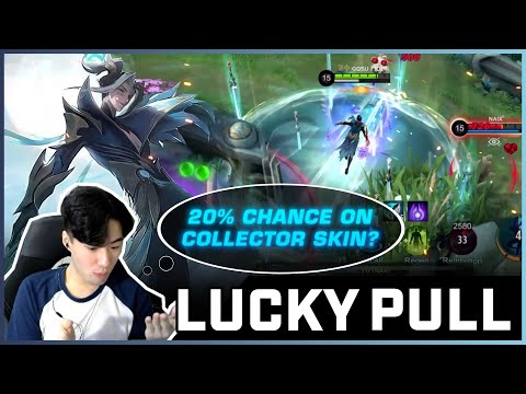 I am finally getting lucky with MLBB skin? (Ling collector pull)