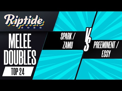 Spark / Zamu vs Preeminent / essy - Melee Doubles Top 24 - Riptide 2023