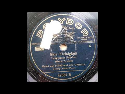 Ernst Van 't Hoff en zijn orkest - Eine Kleinigkeit
