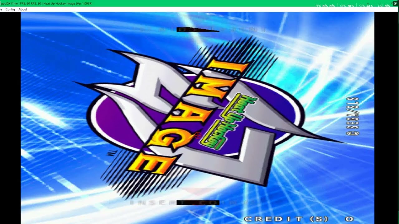 DEMUL 0.7 = HEAT UP HOCKEY  - TEST COURSE THING ? 4K UK ARCADES GAMEPLAY SEGA SPIDER SYSTEM