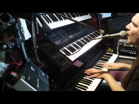 Jeff LaCross- My 1st Video. Test#1: Some vocals & keyboard