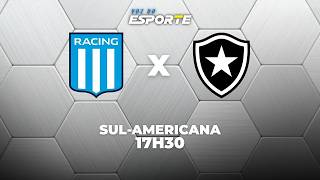 RACING X BOTAFOGO - AO VIVO | SUL-AMERICANA – 15/04/2026