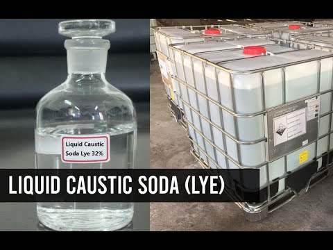 Industrial grade caustic soda lye