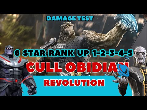 6-Star Cull Obsidian, Rank Up 1-2-3-4 -5, Ascended, Signature Level 200