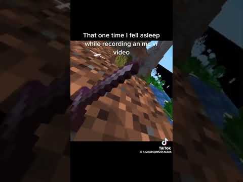 When You Fall Asleep In Minecraft Vr