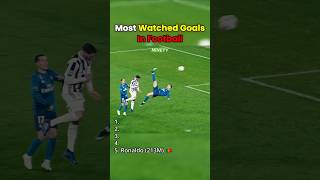 Most Watched Goals In Football