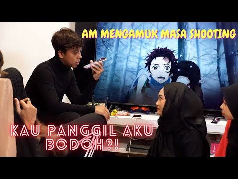 "AM MENG4MUK SAMPAI TEAH MENANGIS"- PRANK BERG4DUH MASA SHOOTING !