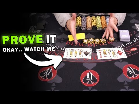 Proof that HIGH COUNTS are Good in Card Counting - Blackjack Tip Tuesday - YouTube