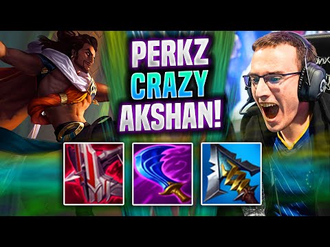 PERKZ CRAZY GAME AKSHAN! - VIT Perkz Plays Akshan MID vs Talon! | Preseason 2022