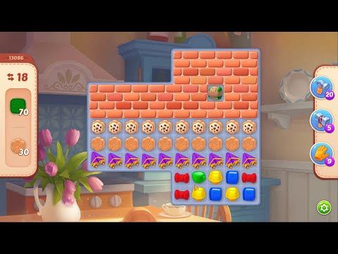 Homescapes Level 13086 No Boosters Gameplay #Bubunka