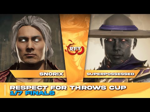 RFT Cup. 1/7 Finals. Snorix (Kano, Fujin, The Joker) vs SuperPossessed (Kung Lao)