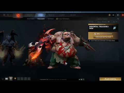 Dota 2 International Battlepass 10 (2020) - First look