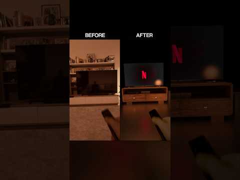 Crazyyyyy Netflix Intro 🤯🤯🤯 #strangerthings #beforeandafter