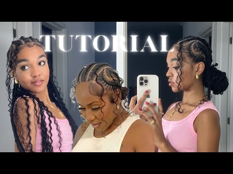 GHANA BRAIDS : APRENDA A FAZER SOZINHA 🫵🏽🩷