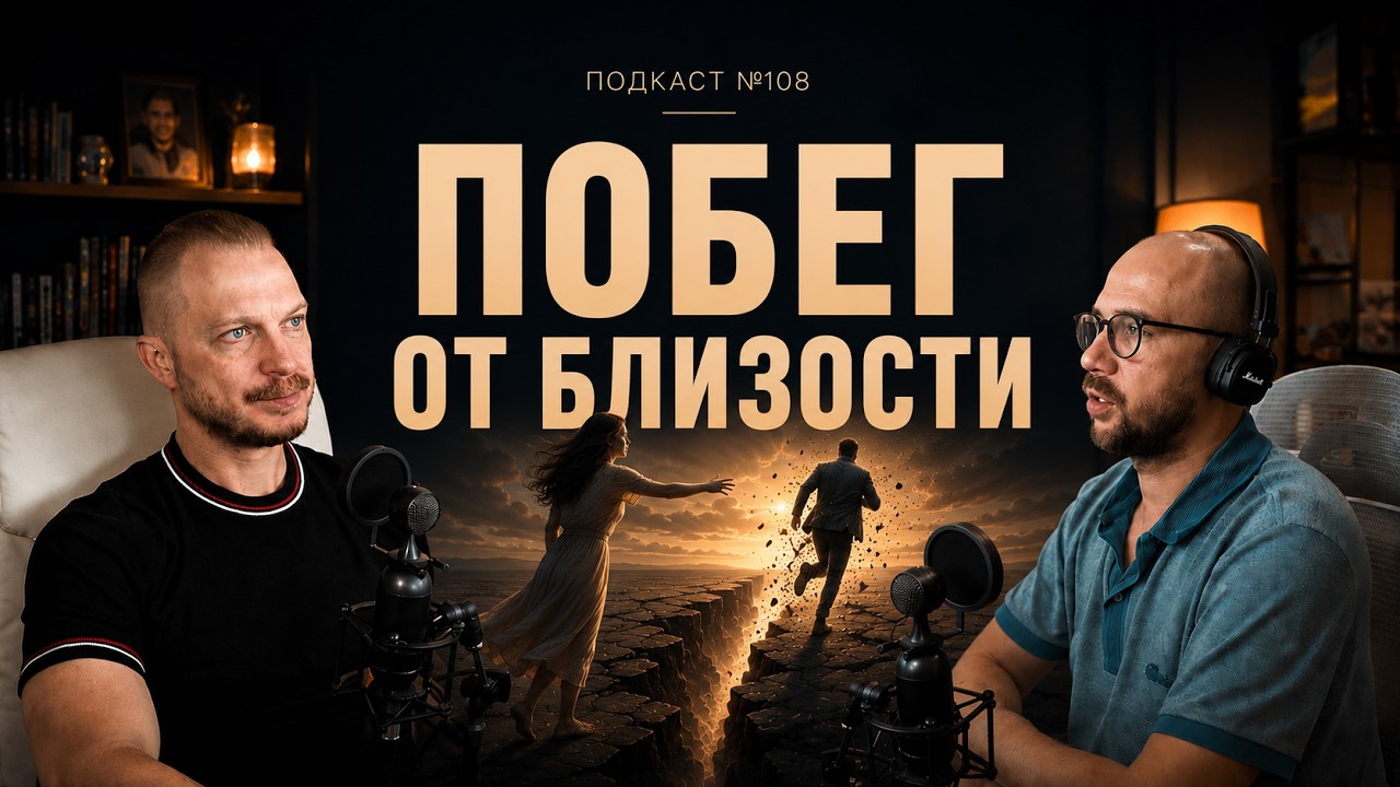 №109. Страх близости. Почему когда становится хорошо и предсказуемо - мы бежим