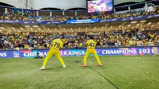 CSK Full Celebration After Winning the IPL 2021 | Chennai Super Kings | MS Dhoni | #Dhoni💛 #CSK #4th