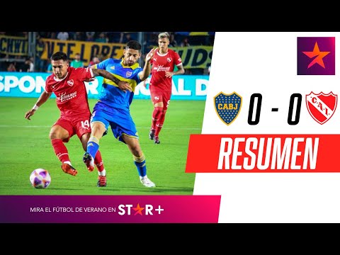 ¡EL XENEIZE Y EL ROJO IGUALARON SIN GOLES EN SAN JUAN! | Boca 0-0 Independiente | RESUMEN