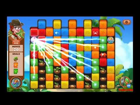 Lost Island Blast Adventure Level 608 - A S GAMING