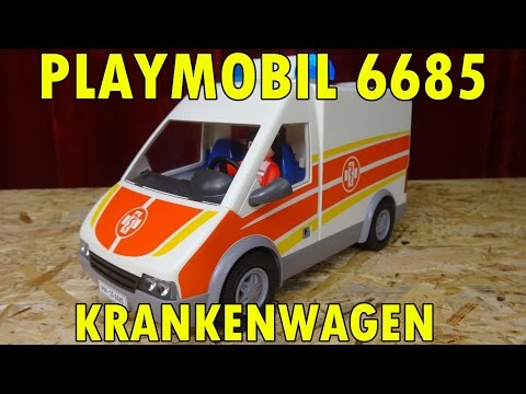 "PLAYMOBIL 6685 KRANKENWAGEN MIT LICHT UND SOUND" -Vorstellung