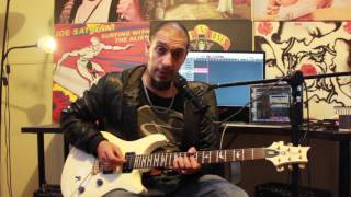 How to play ‘Between The Hammer And The Anvil’ by Judas Priest Guitar Solo Lesson w/tabs