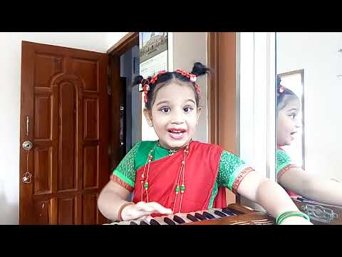 Chaiti ritur mayae vora (desh er gaan),singed by arisha binte shawkat