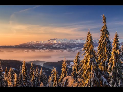 Turbacz the highest peak of the Gorce Mountains 4K