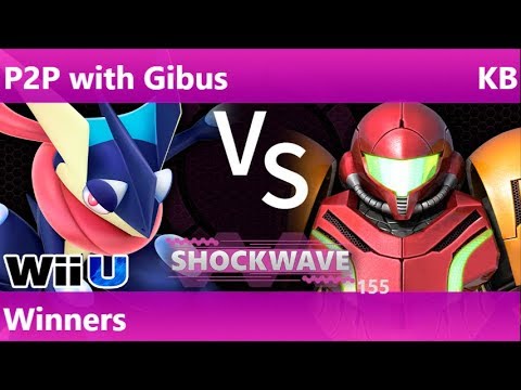SW 155 - P2P with Gibus (Greninja) vs KB (Samus) Winners - Smash 4