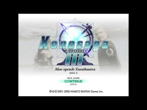 Xenosaga Episode III - Title Screen