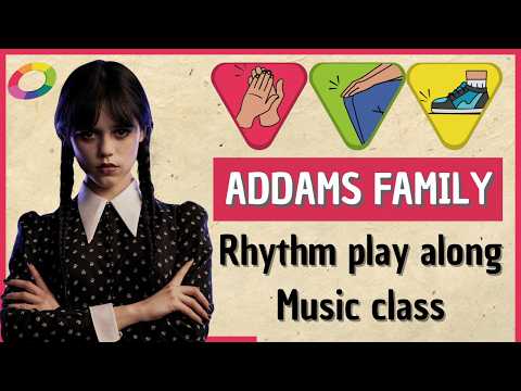 📢👻 Addams Family BODY PERCUSSION Challenge OST 🕷️🎶