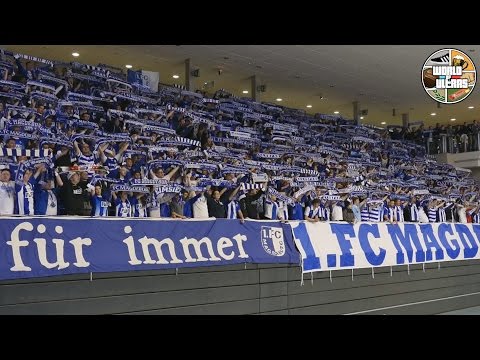FC Magdeburg Ultras supporting their U-15 team #worldofultras