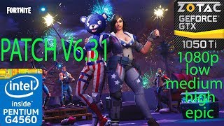 G4560 Gtx 1050 Ti Fortnite à¸à¸£ ว à¸